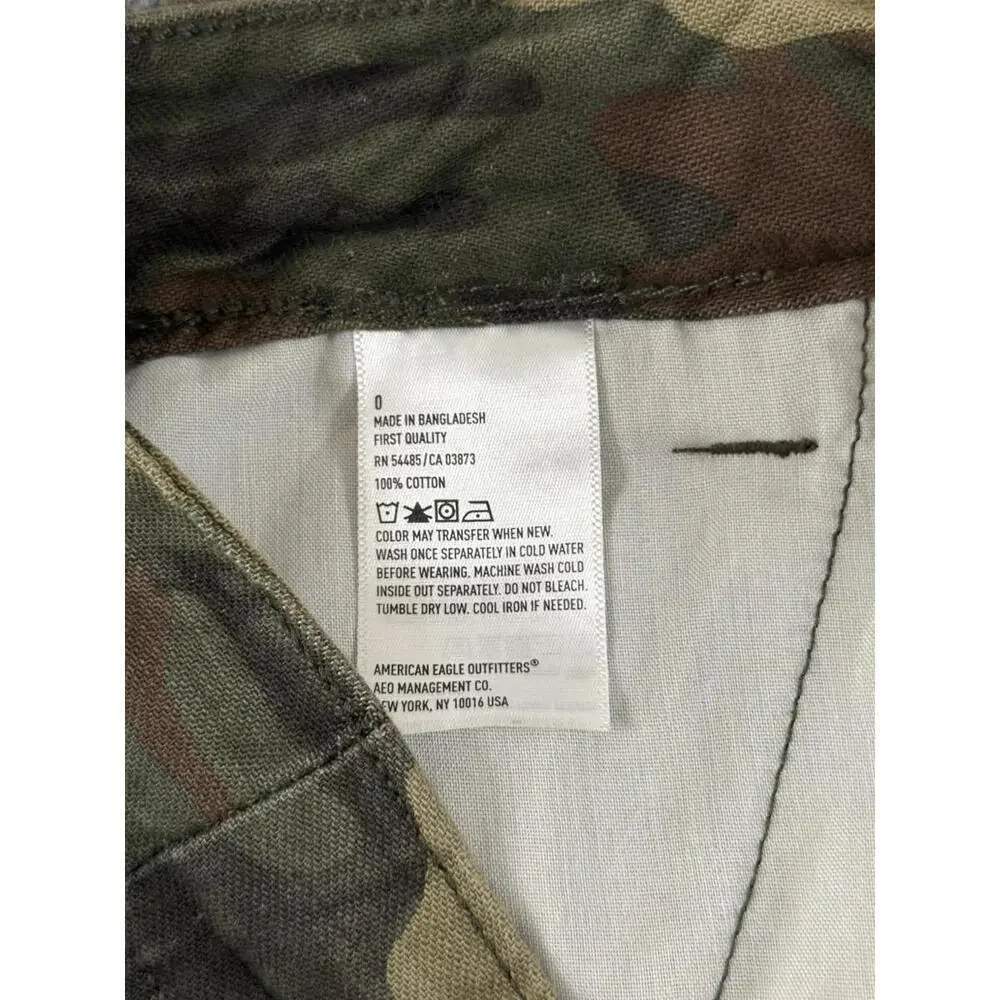 American Eagle Outfitters Women's Mini Low Rise Micro Skirt Y2K 90’s Vibes Sz 0